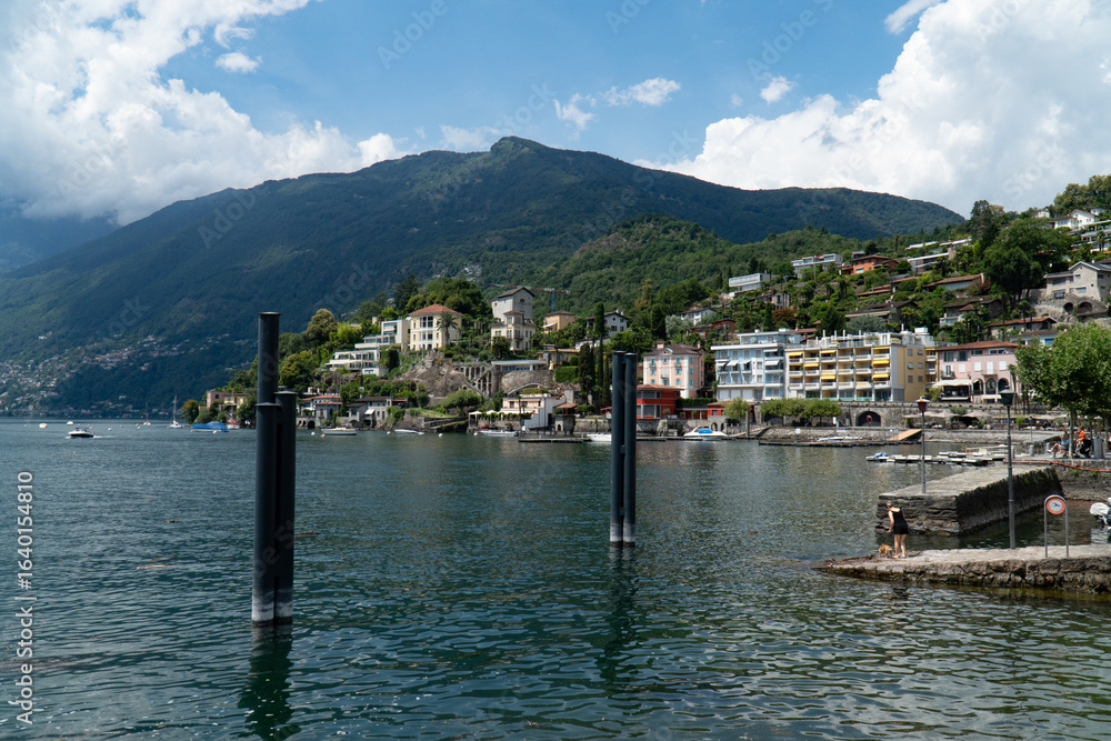 Fototapeta premium Ascona Richtung Monte Verita