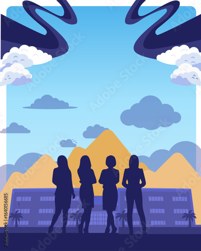 women/ ladies  illustration