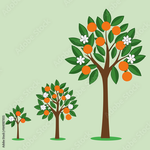 This name reflects the content of the image, including the seasonal changes and key elements like flowers, apples, and leaves Let me know if you want a shorter or more playful version