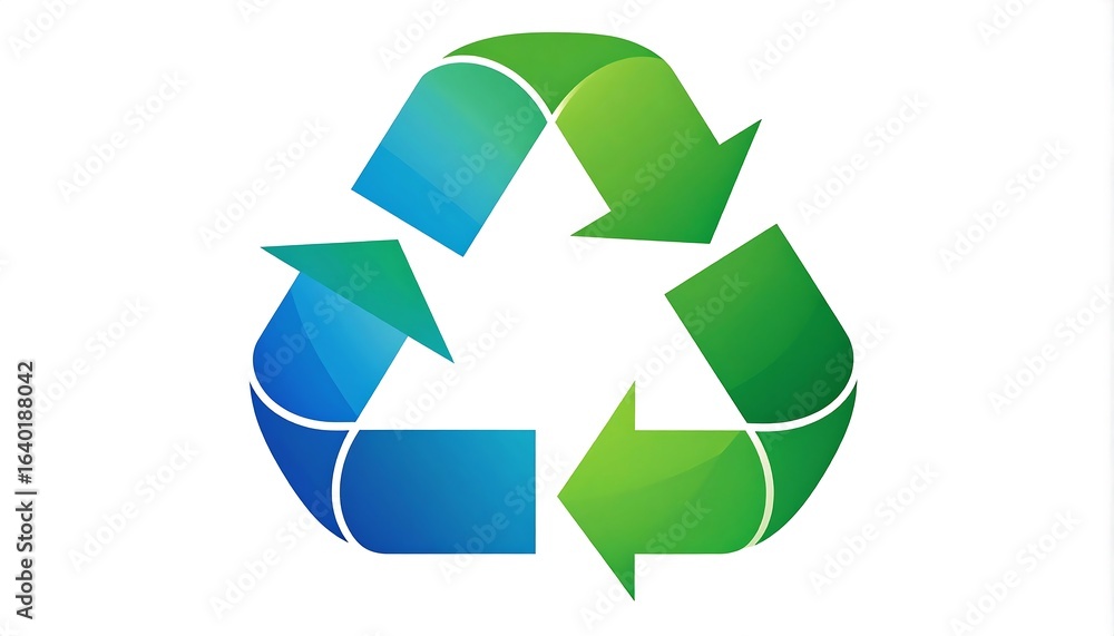 Obraz premium Recycle symbol graphic design