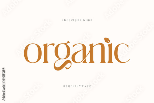 Organic minimal creative tech logo alphabet fonts. Typography minimalist urban sans serif digital fashion future creative logos fonts. vector illustration
