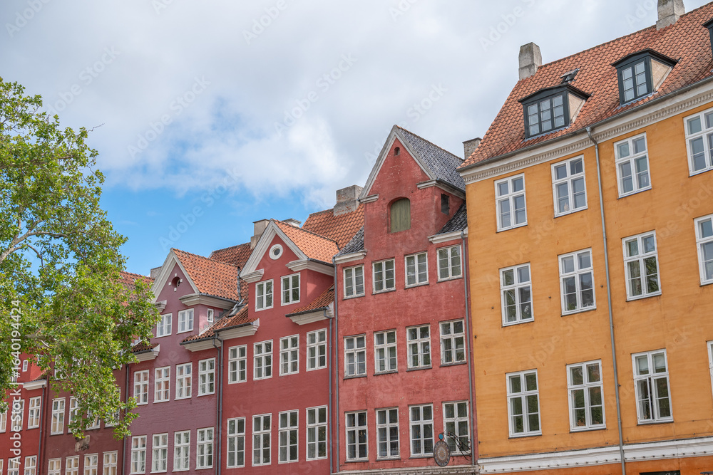 Fototapeta premium Magnifique paysages de la ville de Copenhague au Danemark