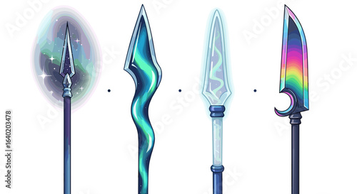 Fantasy Spears: Magical Weaponry for Role-Playing Game Illustrations and Concept Art