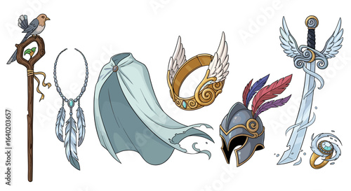Fantasy Hero's Arsenal: A Collection of Magical Artifacts and Armaments
