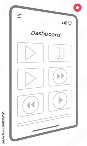 Digital media player interface