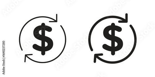 Fotografi Turnover icon elements. doodle graphics icons.