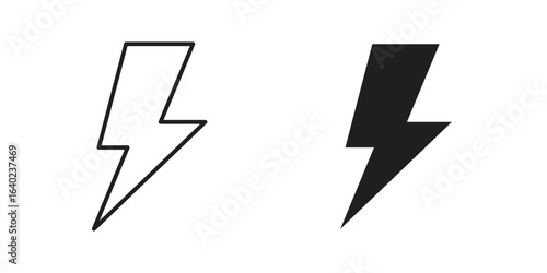 Thunder bolt icon