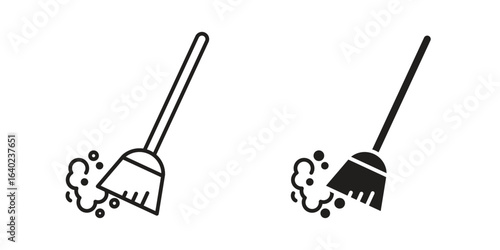 Sweeping icon