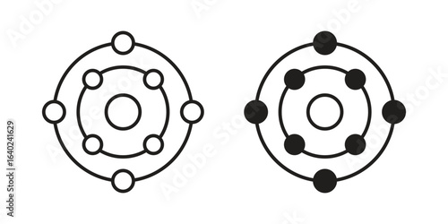 Antioxidant icon elements. doodle graphics icons.