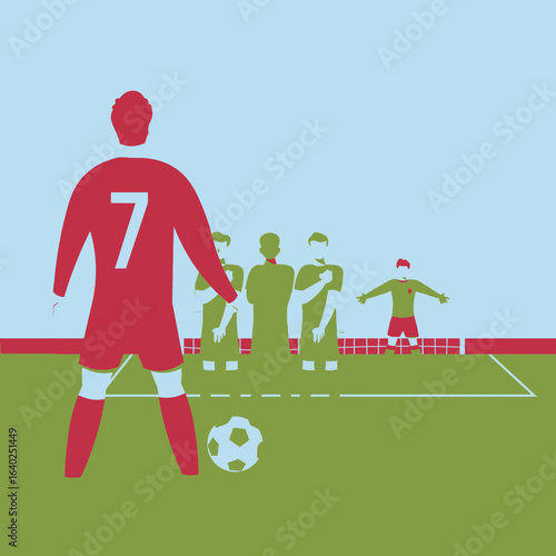 UEFA Football Match Free Vector Graphic