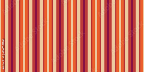 Warmtoned vertical stripes create a vibrant, retroinspired pattern.  Perfect for backgrounds, website design, textiles, or any project needing a touch of vintage style and energy.