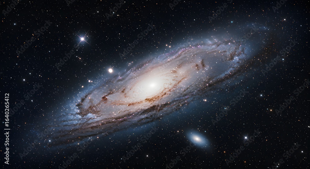 Fototapeta premium space galaxy in space