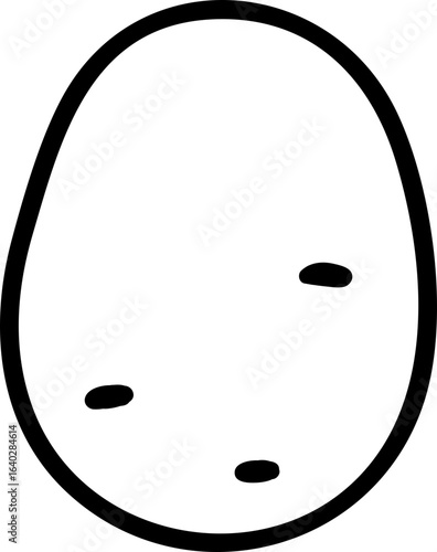 감자 일러스트 아이콘