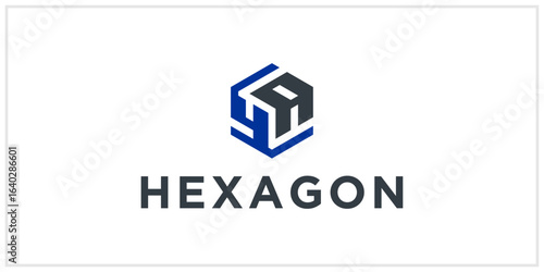 ya, y, a hexagon logo