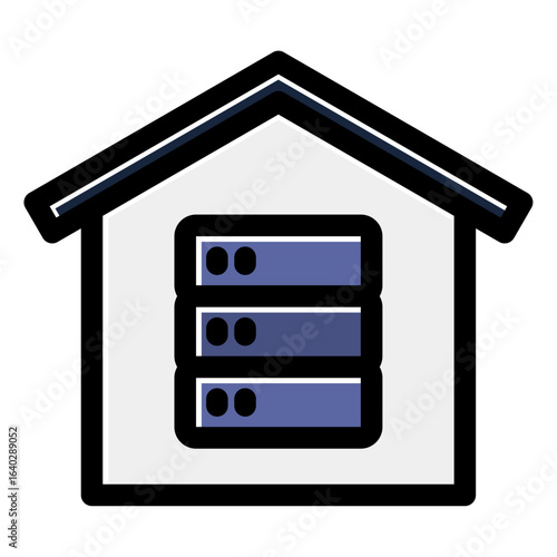 data warehouse icon