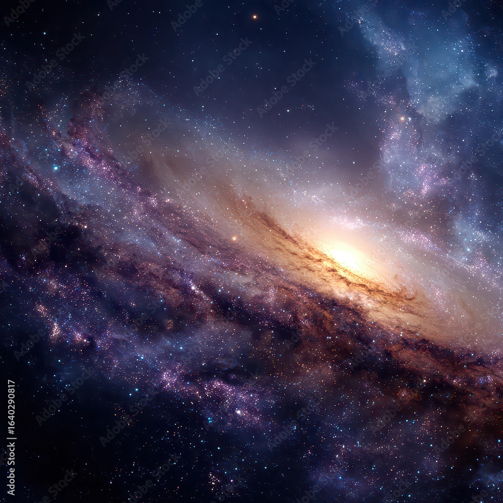 Fototapeta premium swirling galaxy