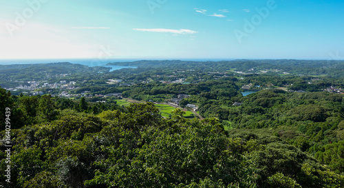 【壱岐】岳の辻展望台(中央展望台)からの風景