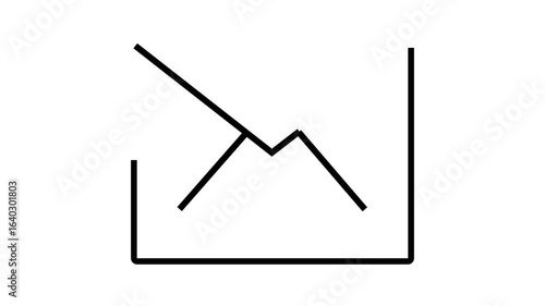 message icon animation. black colour message box icon message animation.