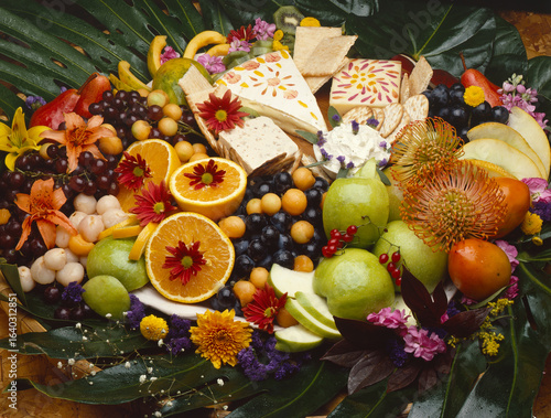 still life with fruits