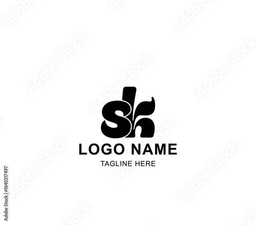Creative SK logo design, Letter SK logo design vector template