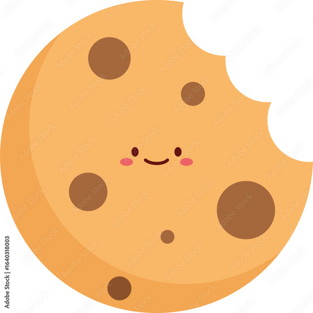 Obraz premium Cute Holiday Biscuit Illustration Design