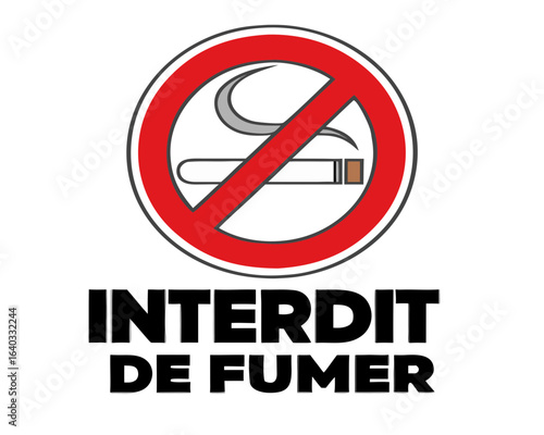 Interdit de fumer