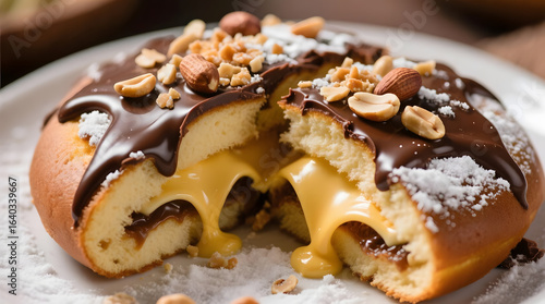 Sweet Martabak with Chocolate and Cheese