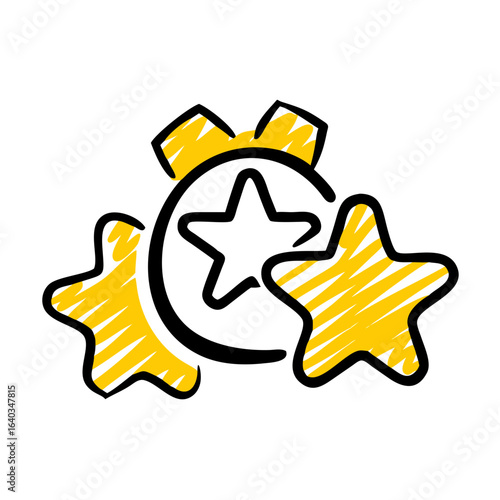 preferences hand drawing icon for web and graphic design