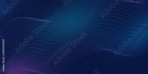 Modern light point Hi-tech digital technology concept. High tech computer illustration mesh abstract good nice art