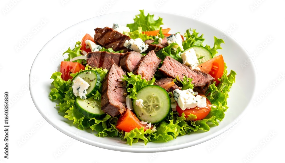 Grilled Steak Salad with Blue Cheese. Grilled Steak Salad with Blue Cheese.