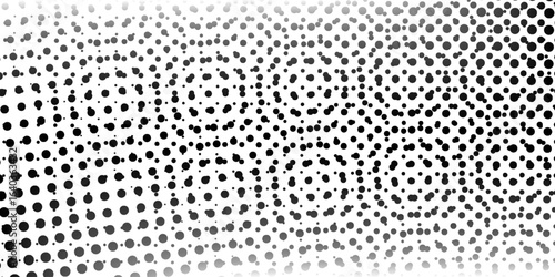 Grunge halftone gradient simple background. Faded grit noise texture. White and black sand wallpaper noise. Modern art concept nice pattern