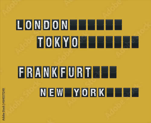 City name board containing the airport