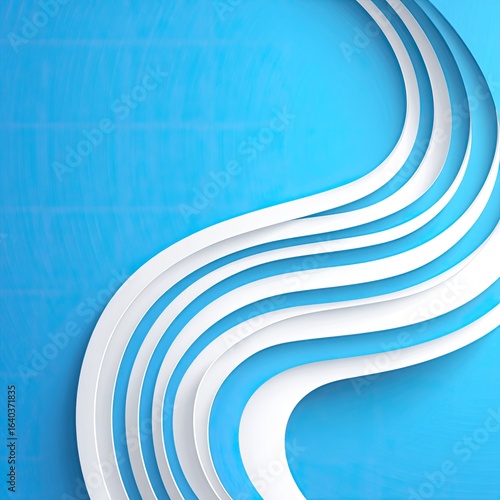 Abstract wavy lines on a textured background