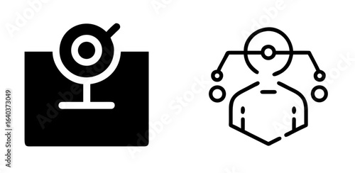 Minimalist Icon Design for Simple, Clean, Modern, and Flat Style Graphics