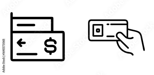 Payment Method Icon for Online Transactions, Digital Wallets, Credit Cards, and Secure Payments