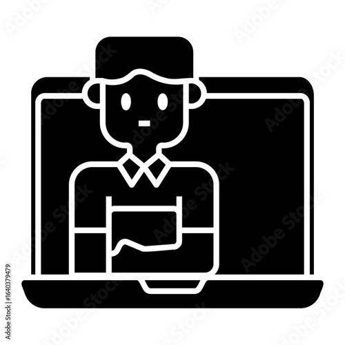 teacher Solid icon