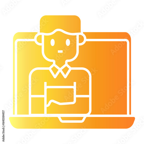 teacher Gradient icon