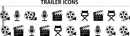 Movie industry related icons
