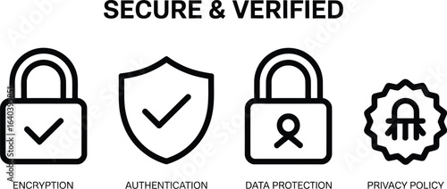 Security icons data protection