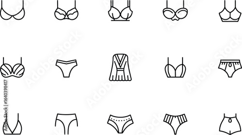 Outline lingerie and nightwear