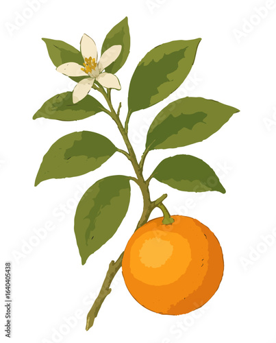 Citrus sinensis (jeruk)