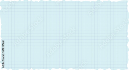 紙ノートの切れ端背景青色