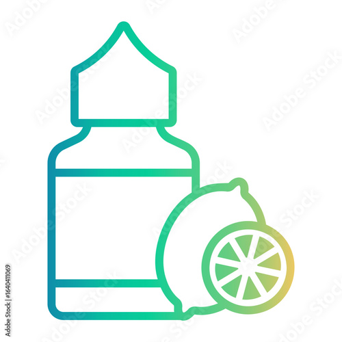 vape Line Gradient Icon