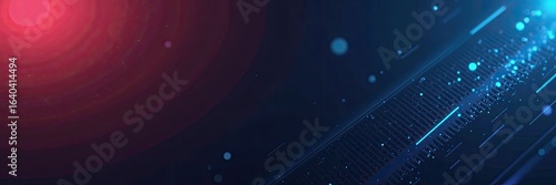 Digital abstract design with vibrant color gradients.