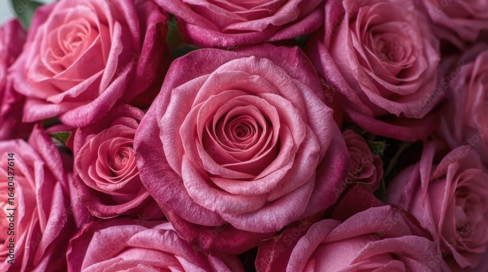 Pink Roses in Bloom: A Close-Up of Nature's Beauty and Botanical Floral Arrangement in Romantic Garden Decor Pink Roses in Bloom: A Close-Up of Nature's Beauty and Botanical Floral Arrangement in Romantic Garden Decor