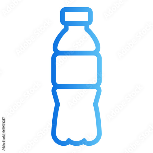 water bottle Gradient icon