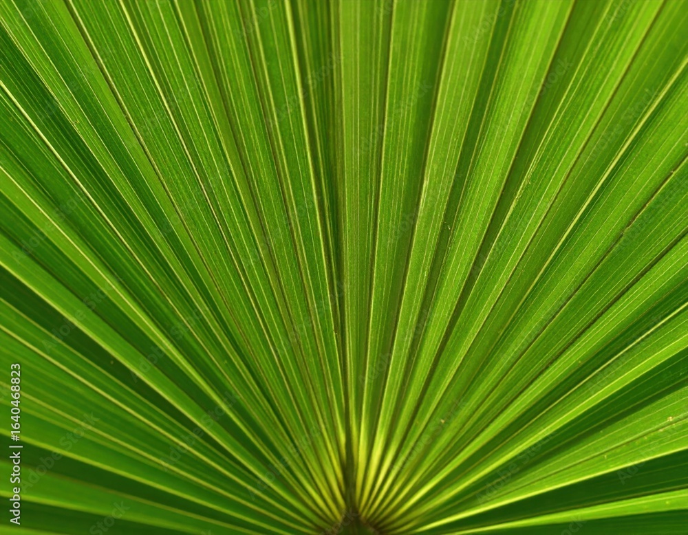 Obraz premium close up of palm tree leaf.