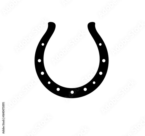 horseshoe isolated on white background
