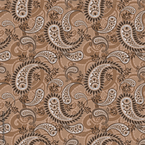 elegant paisley pattern for wallpaper background and textile beautiful paisley originated in persia and paisley is popular in Iran india scotland this paisley design is good for dress shawl scarf rida