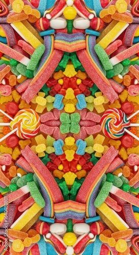 Wallpaper Mural Colorful candy sweet treat mix Torontodigital.ca